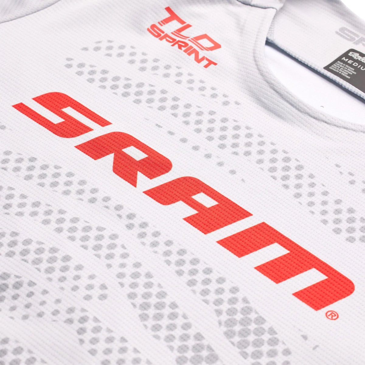 TROY LEE DESIGNS SPRINT SRAM pitkähihainen pelipaita valkoinen