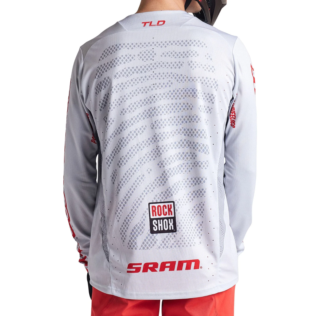 TROY LEE DESIGNS SPRINT SRAM pitkähihainen pelipaita valkoinen