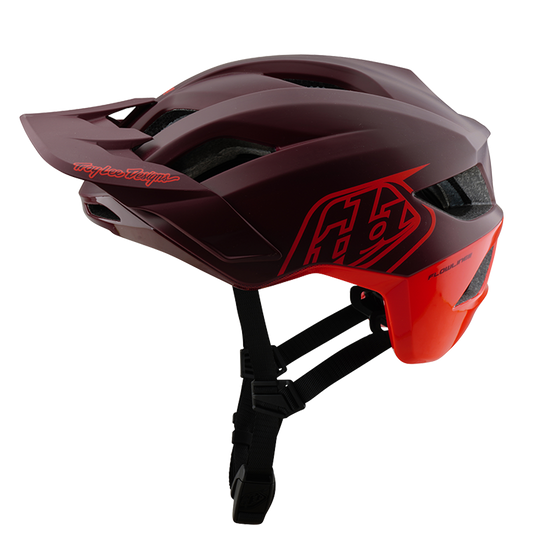 MTB-kypärä TROY LEE DESIGNS FLOWLINE SE MIPS Bordeaux/Punainen