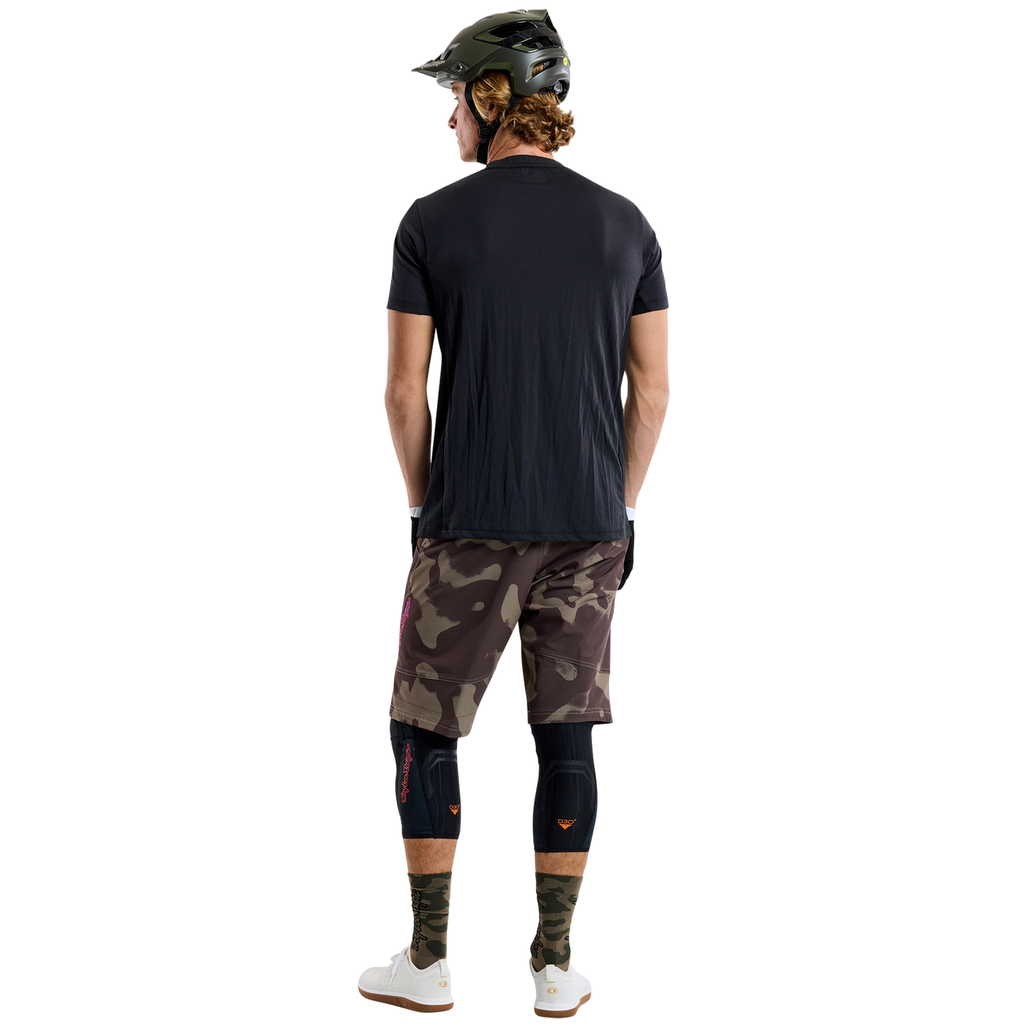 TROY LEE DESIGNS SKYLINE RIDE TEE SIGNATURE Jersey Lyhythihainen Musta 2025