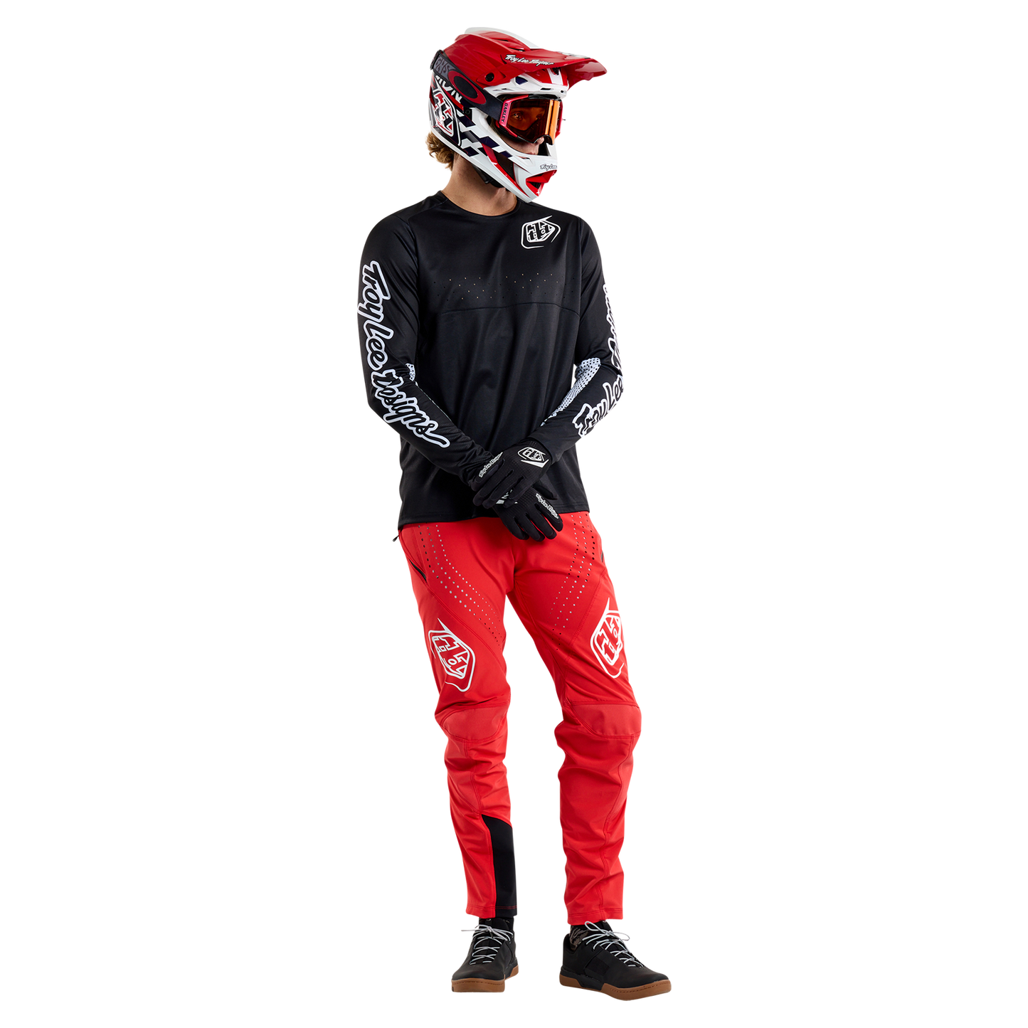 TROY LEE DESIGNS SPRINT pitkähihainen trikoo musta