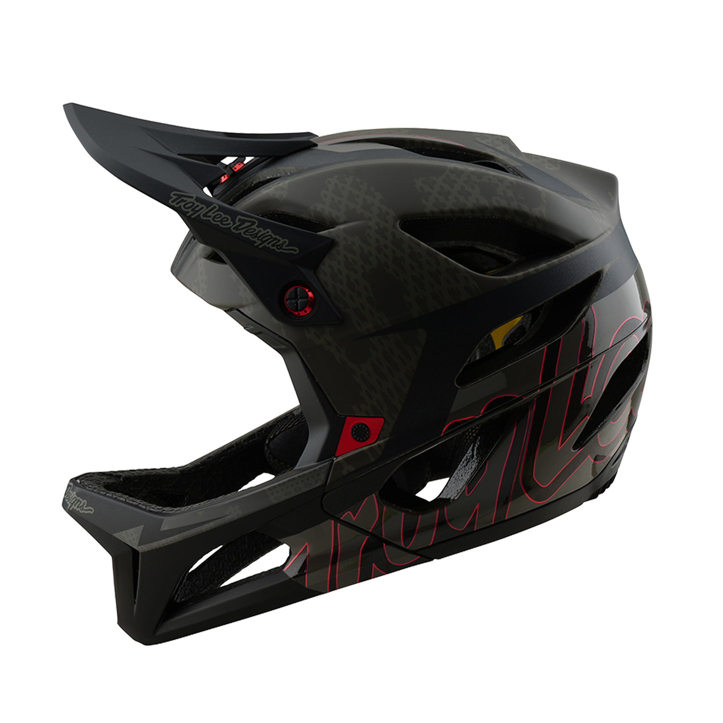 MTB-kypärä TROY LEE DESIGN STAGE NEAUWAVE MIPS Camouflage Khaki 2025