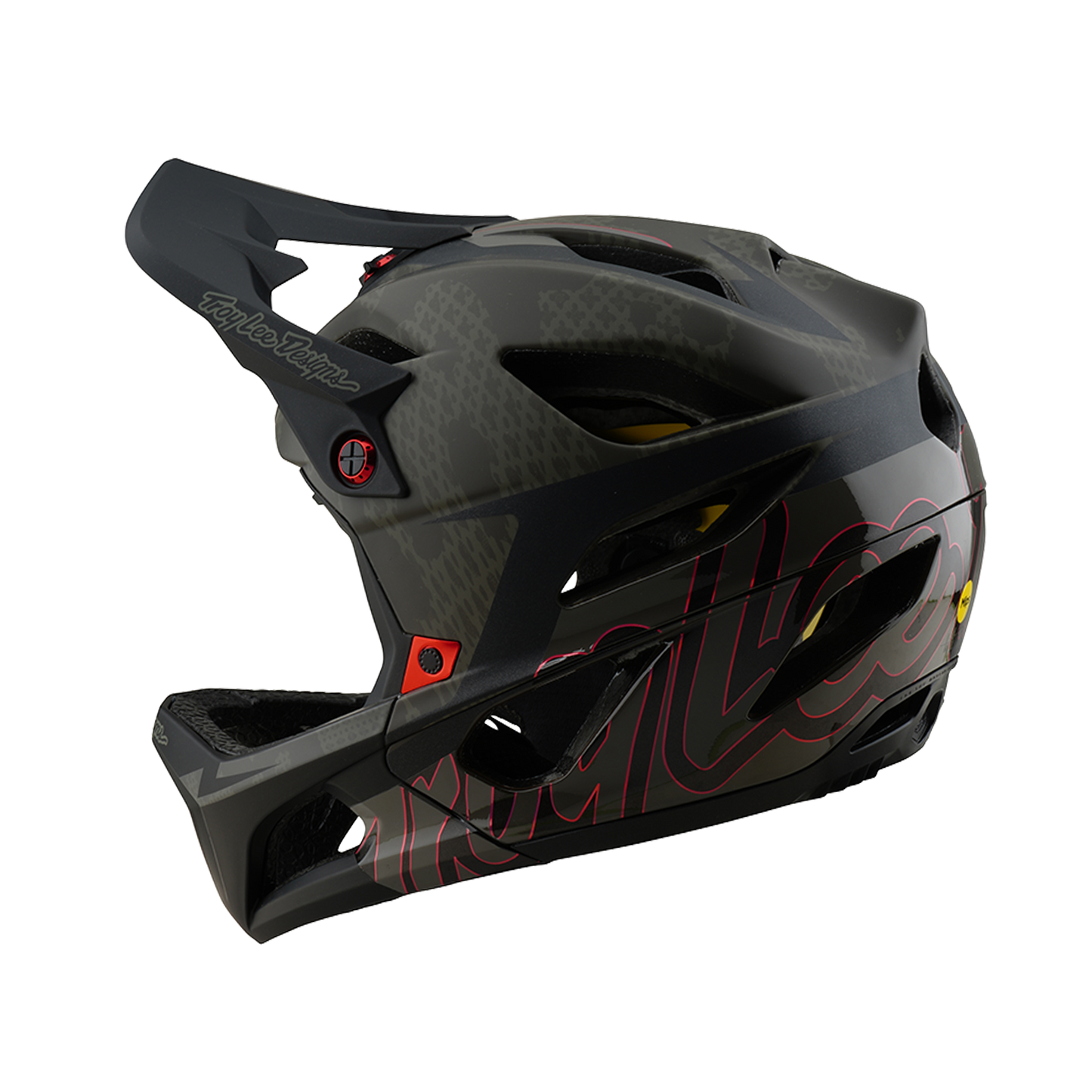 MTB-kypärä TROY LEE DESIGN STAGE NEAUWAVE MIPS Camouflage Khaki 2025