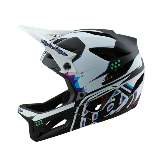 TROY LEE DESIGN STAGE MIPS MTB-kypärä musta/valkoinen