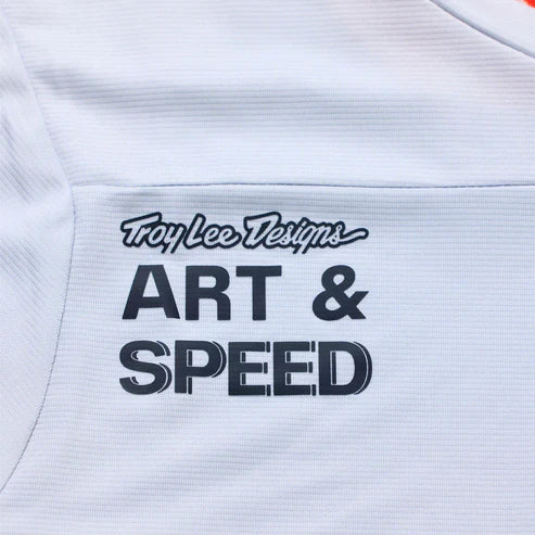 TROY LEE DESIGNS SKYLINE pitkähihainen trikoo Valkoinen/Punainen