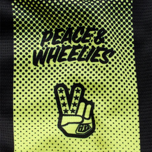 TROY LEE DESIGNS SPRINT pitkähihainen pelipaita musta/keltainen