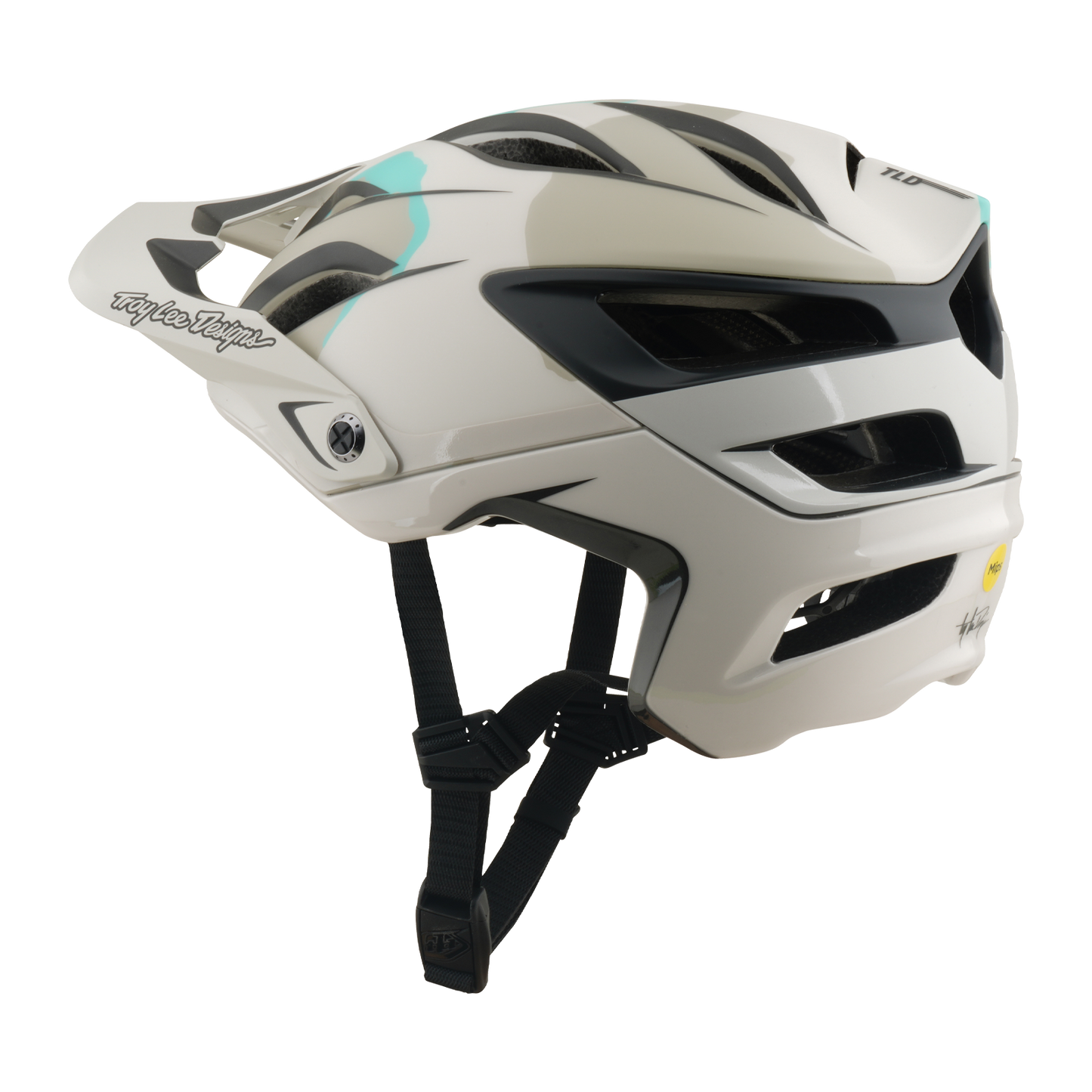 MTB-kypärä TROY LEE DESIGNS A3 MIPS HALO PUMICE White/Camo Valkoinen/Camo