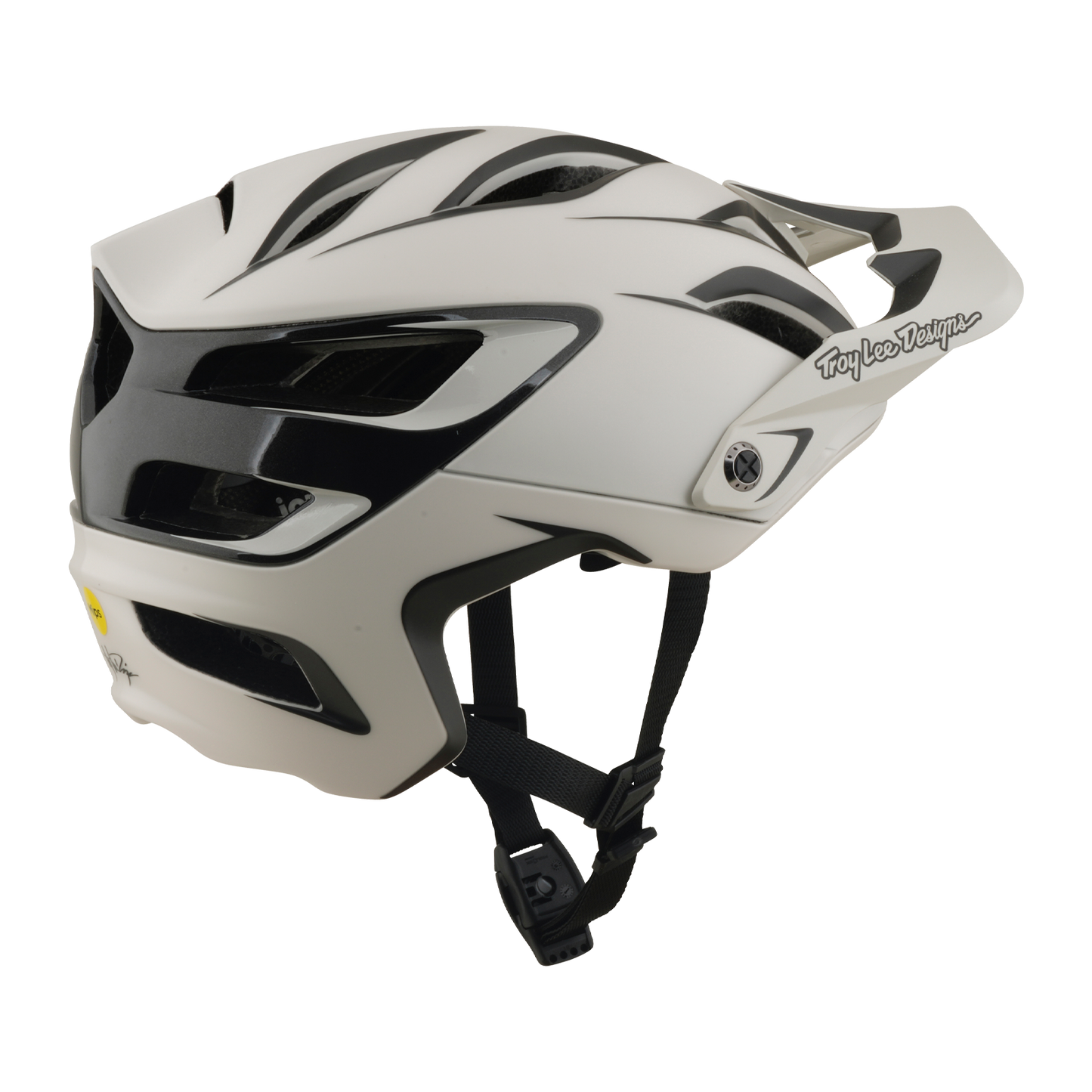 TROY LEE DESIGNS A3 MIPS UNO PUMICE MTB-kypärä valkoinen