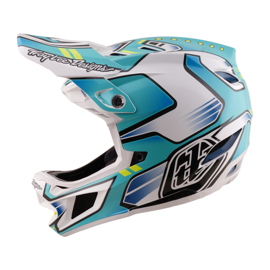 MTB-kypärä TROY LEE DESIGNS D4 COMPOSITE MIPS CREST REAL vihreä