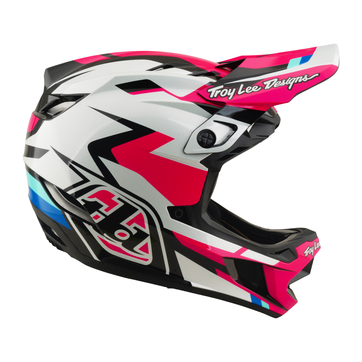 TROY LEE DESIGNS D4 POLYACRYLITE MIPS ROAMER Magenta MTB-kypärä