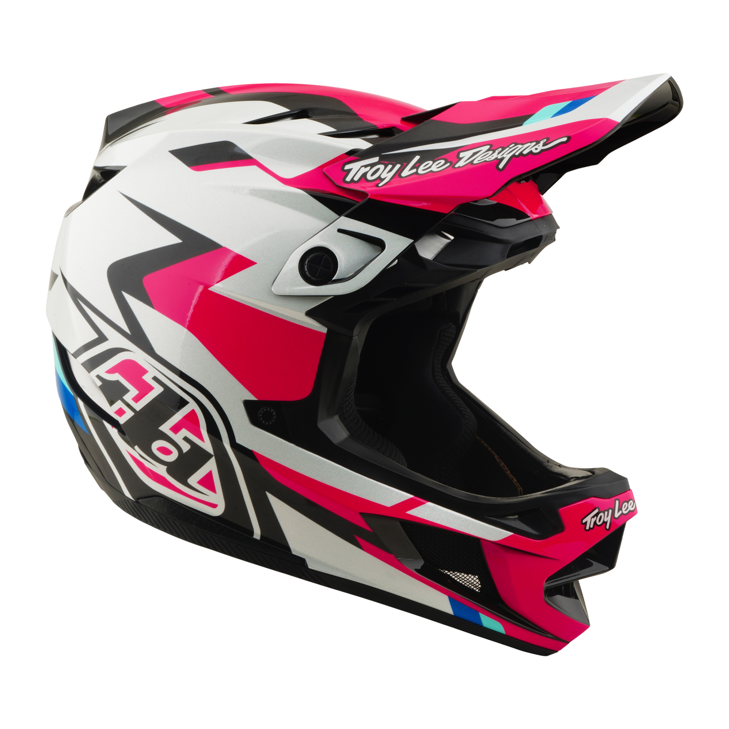 TROY LEE DESIGNS D4 POLYACRYLITE MIPS ROAMER Magenta MTB-kypärä