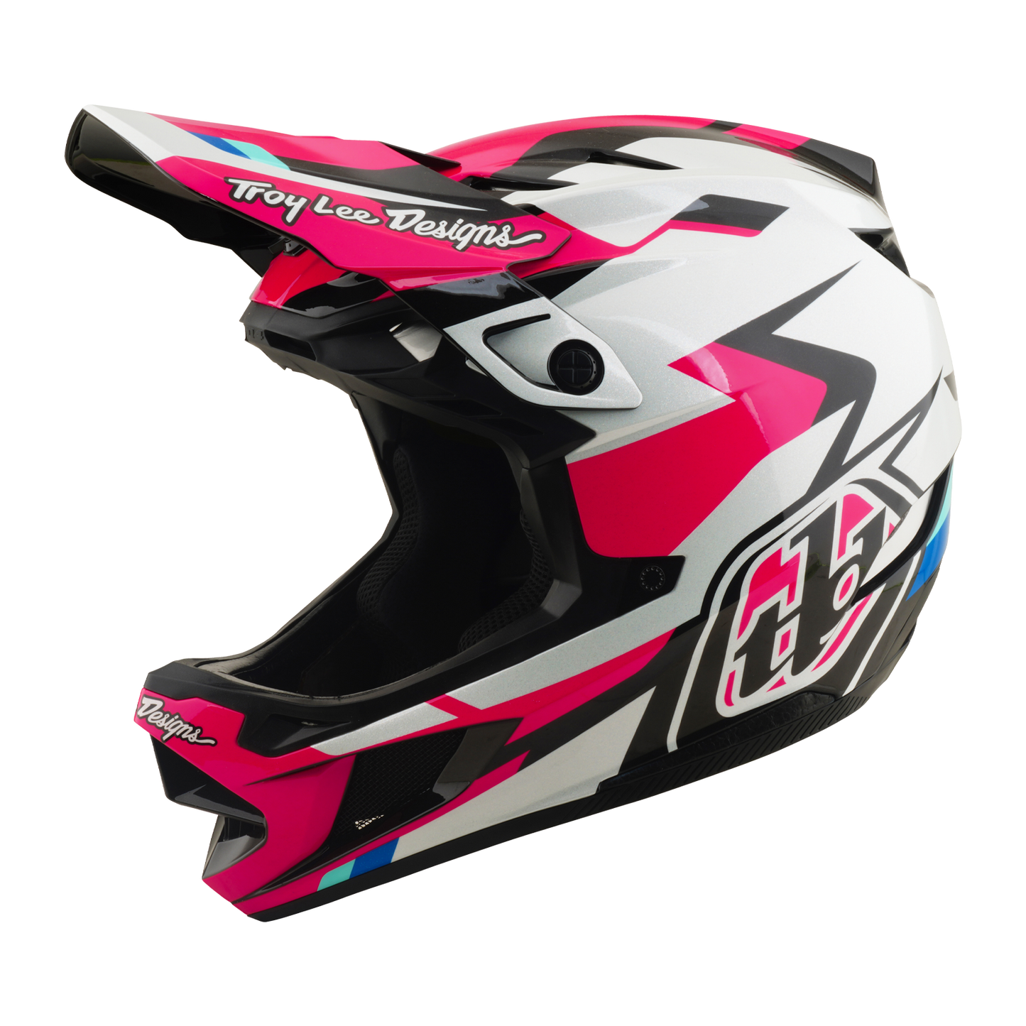 TROY LEE DESIGNS D4 POLYACRYLITE MIPS ROAMER Magenta MTB-kypärä