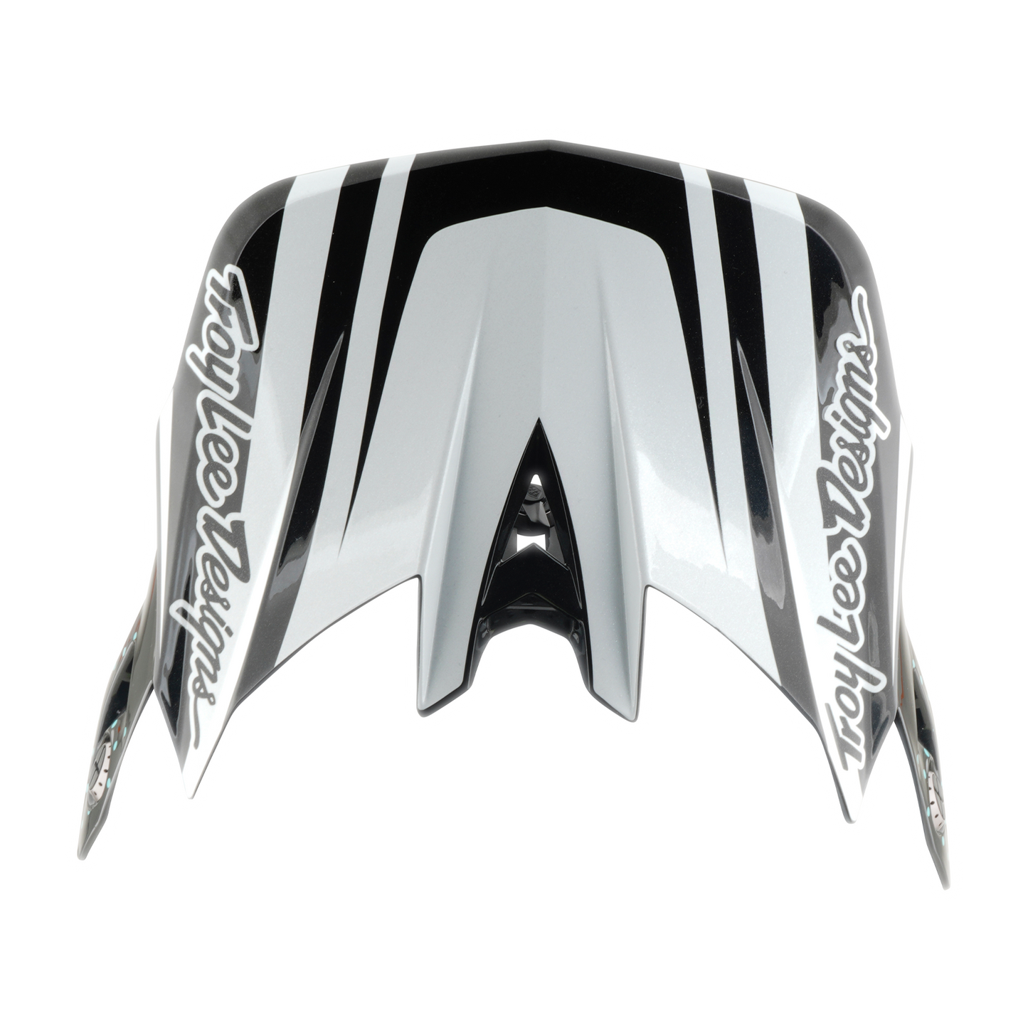 TROY LEE DESIGNS D4 POLYACRYLITE MIPS THE LINE Charcoal/White MTB-kypärä