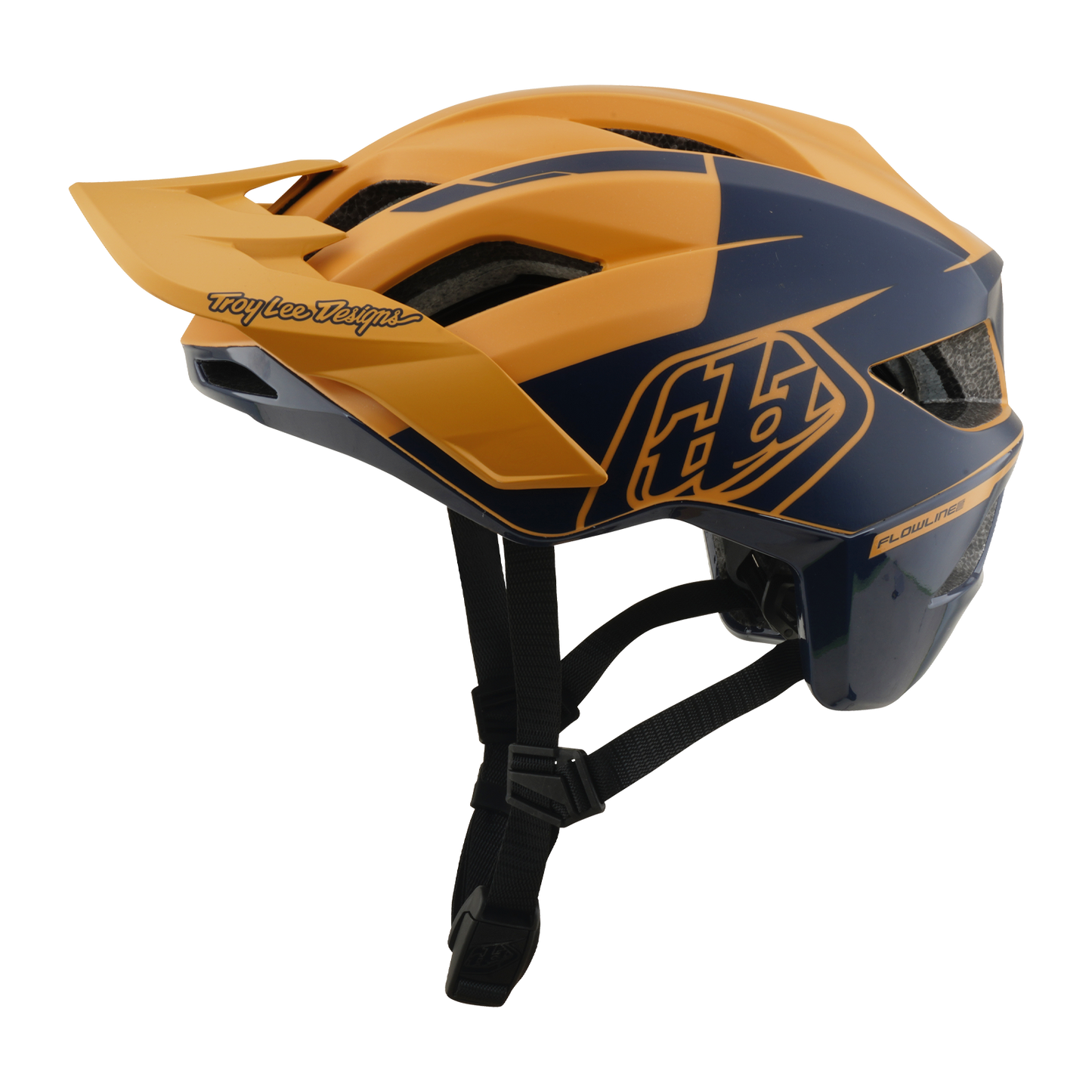 MTB-kypärä TROY LEE DESIGNS FLOWLINE SE MIPS HYDRO Sinappi/Musta