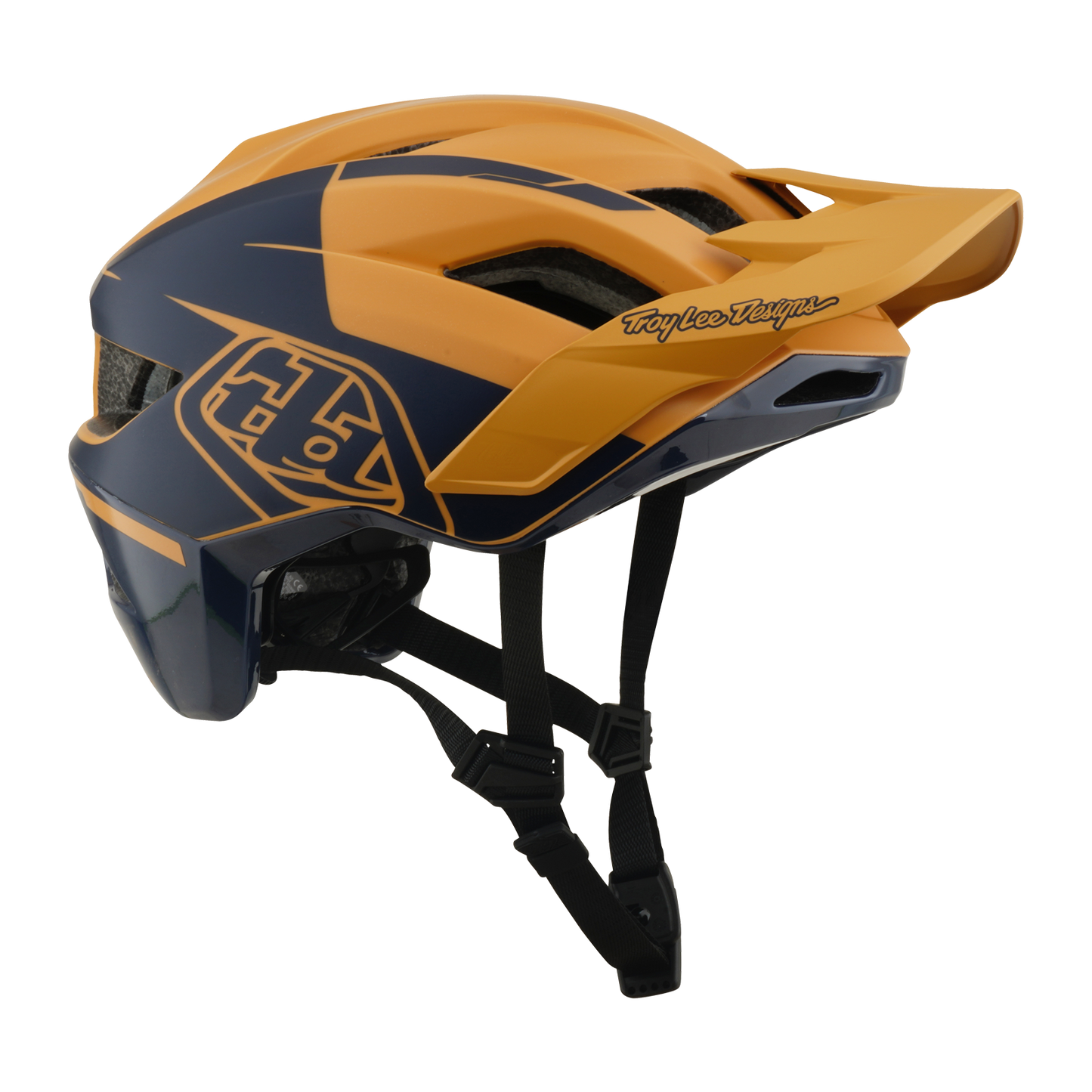 MTB-kypärä TROY LEE DESIGNS FLOWLINE SE MIPS HYDRO Sinappi/Musta