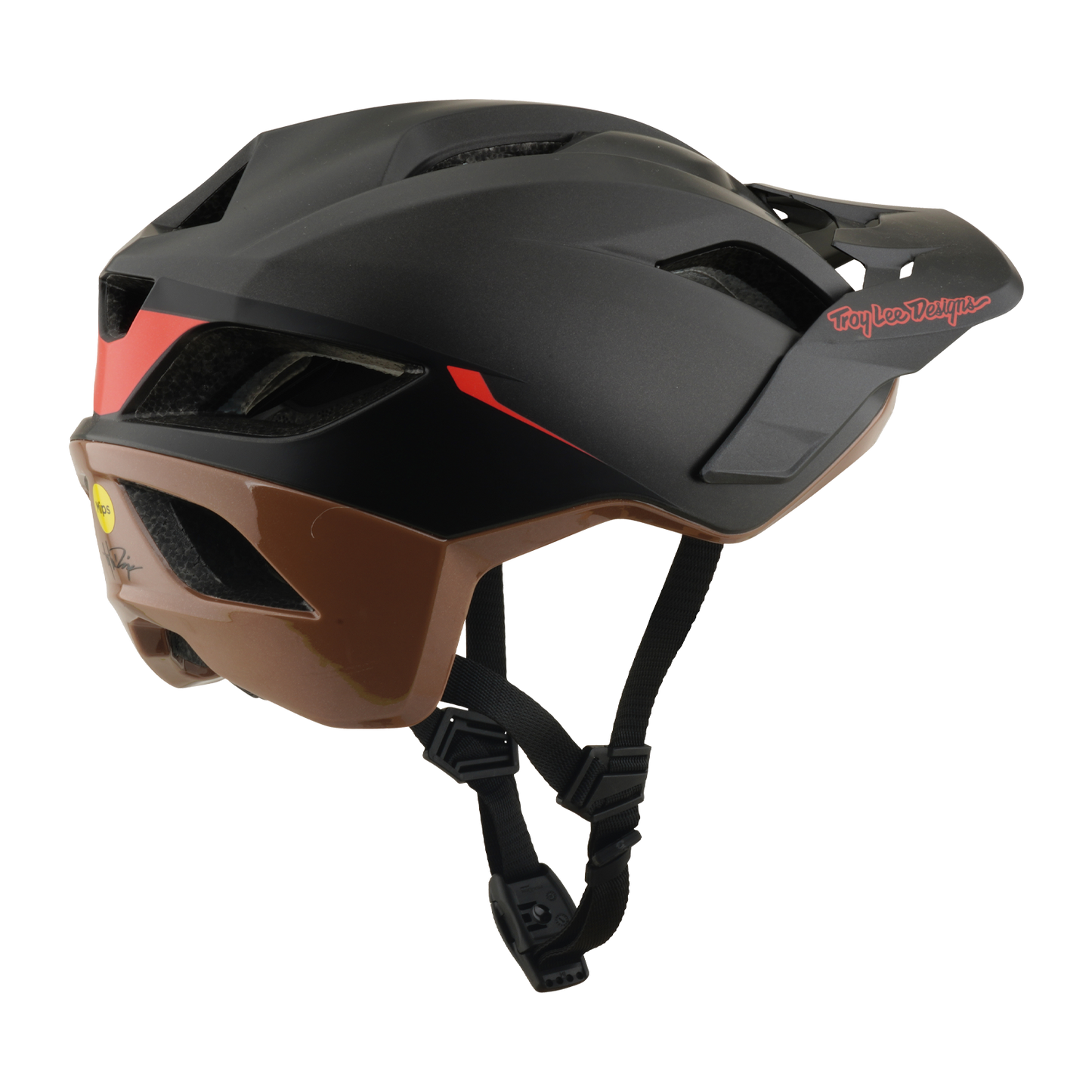 MTB-kypärä TROY LEE DESIGNS FLOWLINE SE MIPS STACKS Musta/ruskea