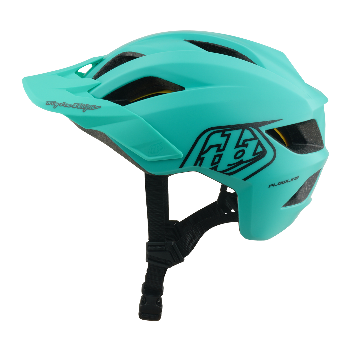 MTB-kypärä TROY LEE DESIGNS FLOWLINE POINT MIPS Junior Charcoal/Vihreä