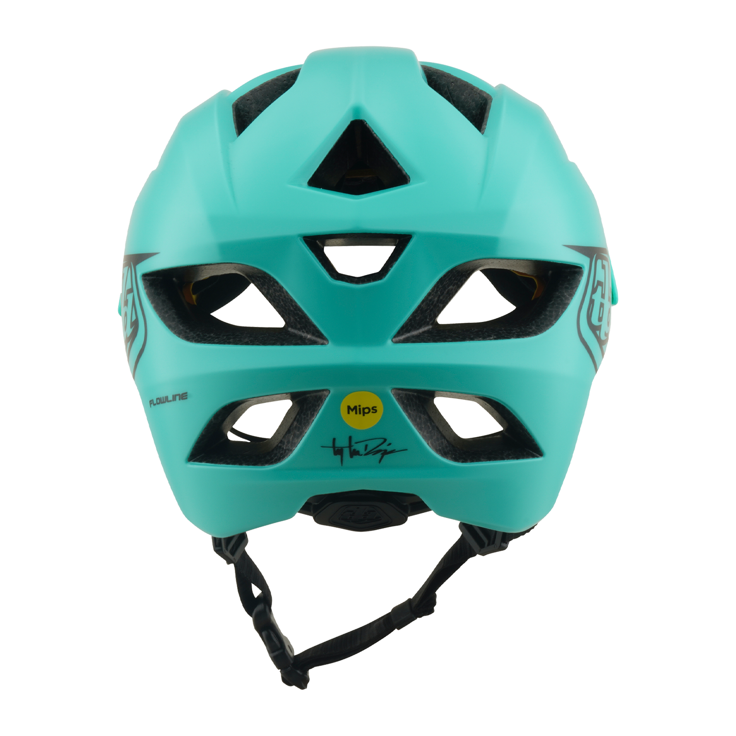 MTB-kypärä TROY LEE DESIGNS FLOWLINE POINT MIPS Junior Charcoal/Vihreä