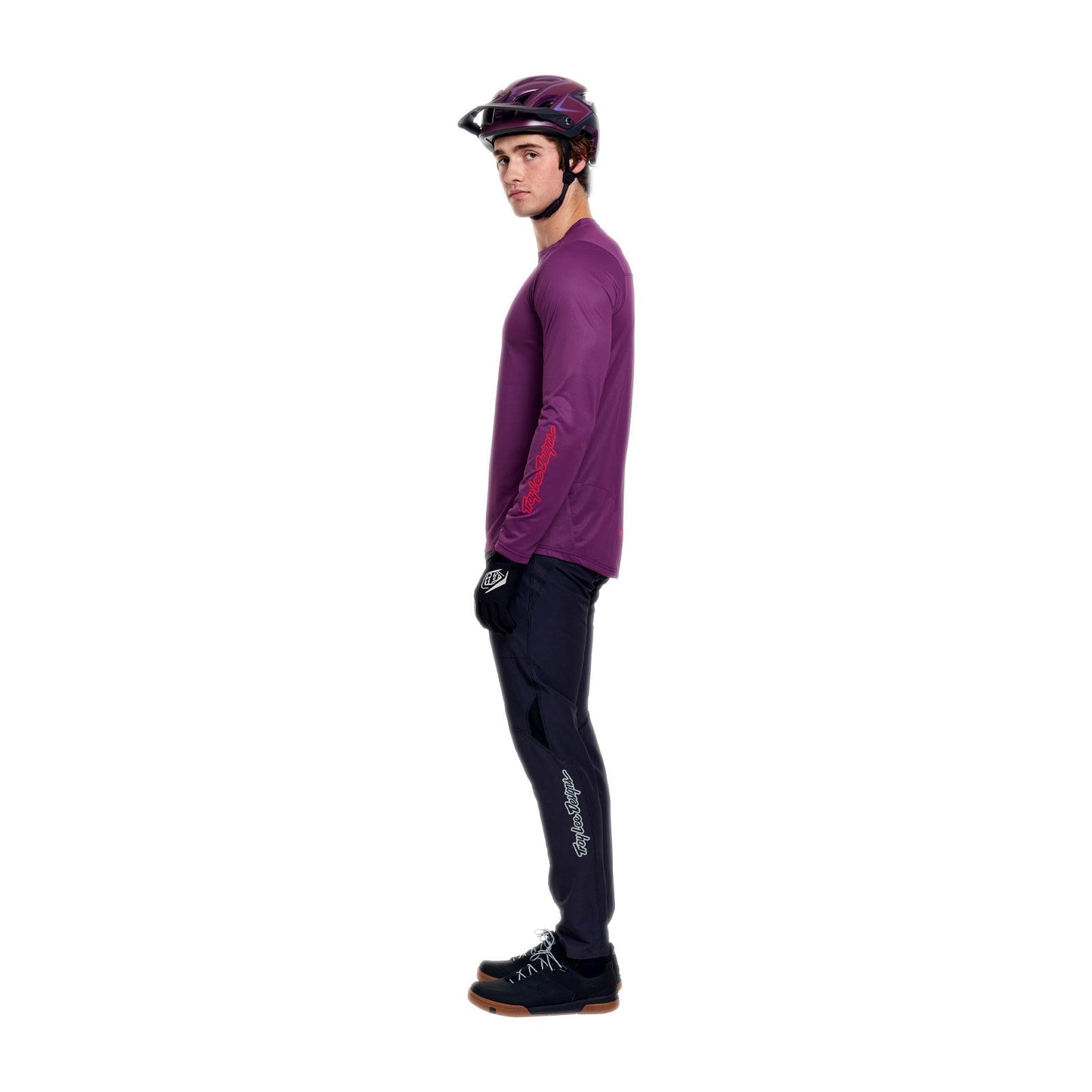 TROY LEE DESIGNS SKYLINE PRO MONO pitkähihainen Jersey Sangriaa