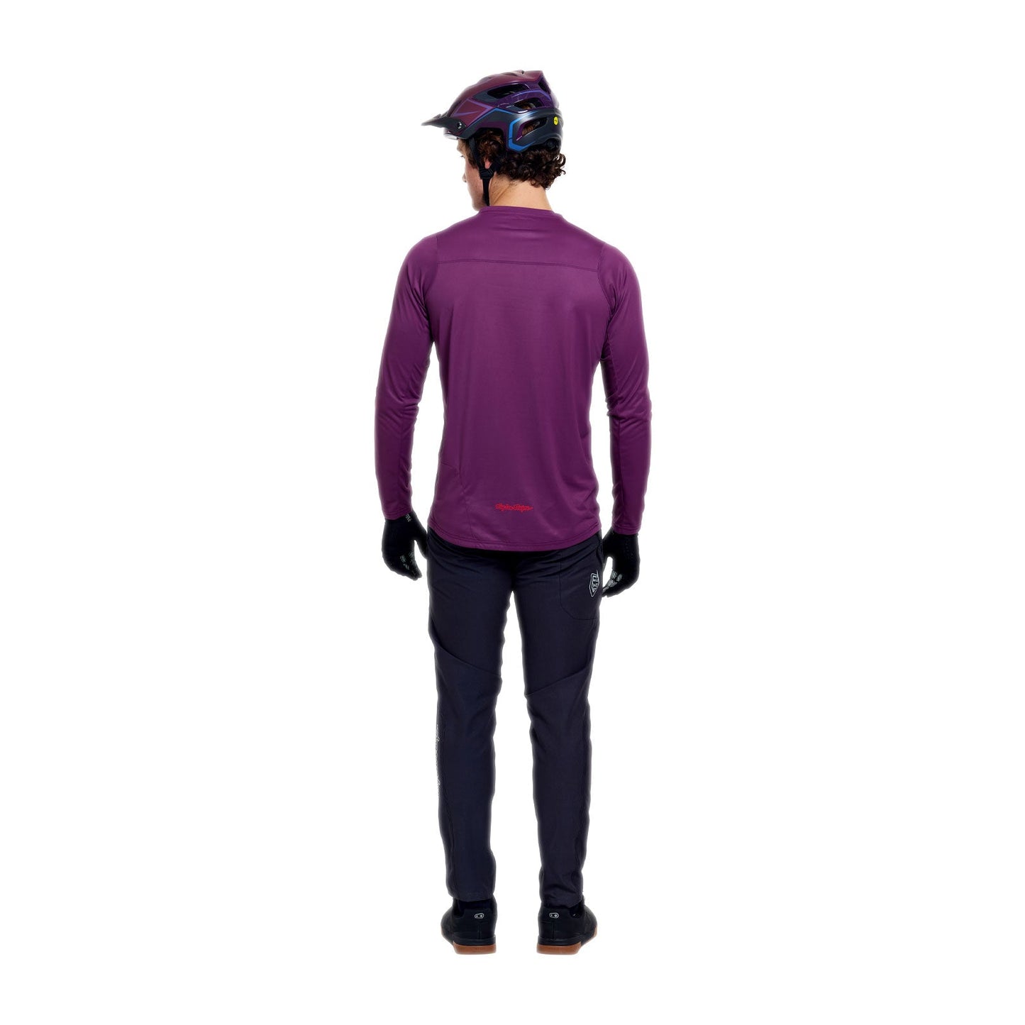 TROY LEE DESIGNS SKYLINE PRO MONO pitkähihainen Jersey Sangriaa