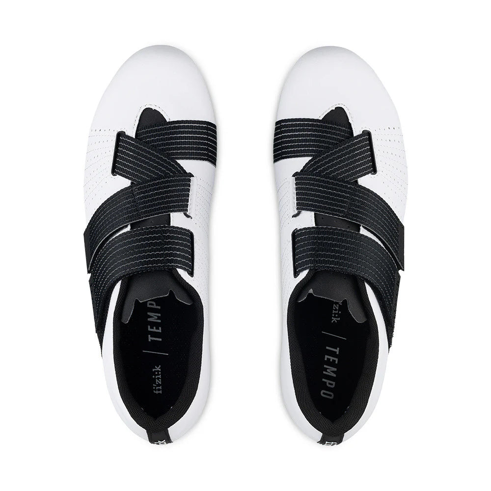 FIZIK R5 TEMPO POWERSTRAP -maantiepyöräilykengät, valkoiset