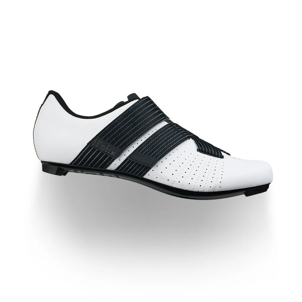 FIZIK R5 TEMPO POWERSTRAP -maantiepyöräilykengät, valkoiset