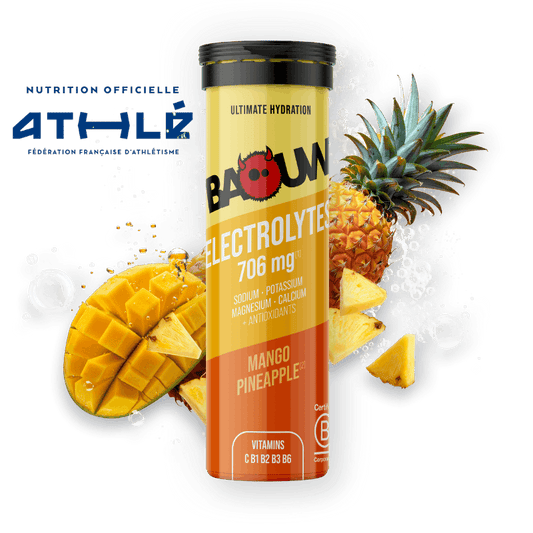 BAOUW Energiajuoma (10 tabletin putki) Mango/Ananas)
