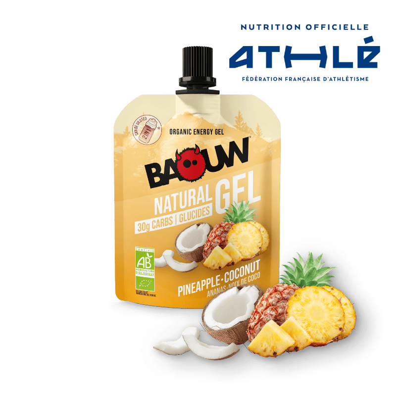 BAOUW Luomu Ananas/Kookos energia geeli (85g)
