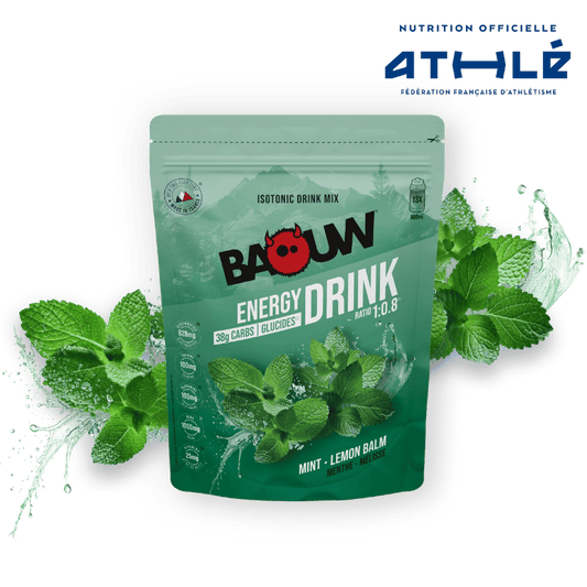 BAOUW ISOTONIC energiajuoma (585g) Mint/Melissa