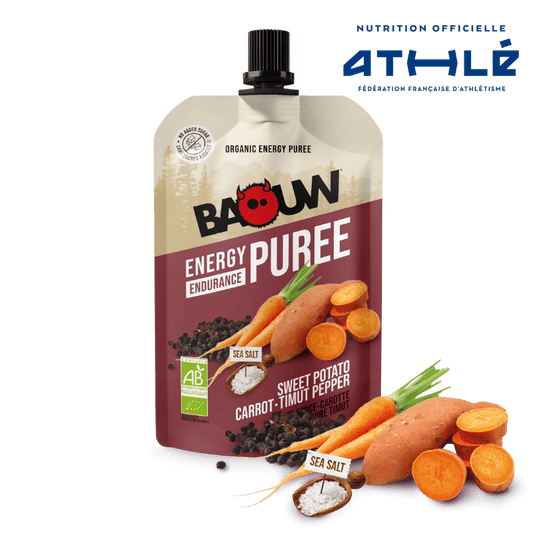 BAOUW Luomu Energiasose Suolainen resepti Bataatti/Porkkana/Paprika (90g)