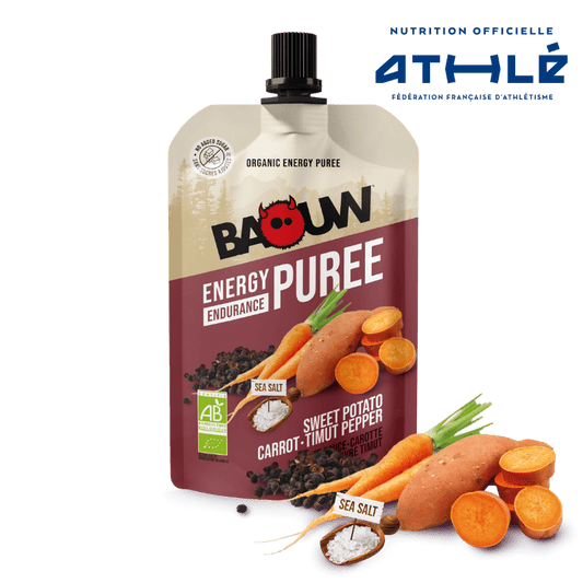 BAOUW Luomu Energiasose Suolainen resepti Bataatti/Porkkana/Paprika (90g)