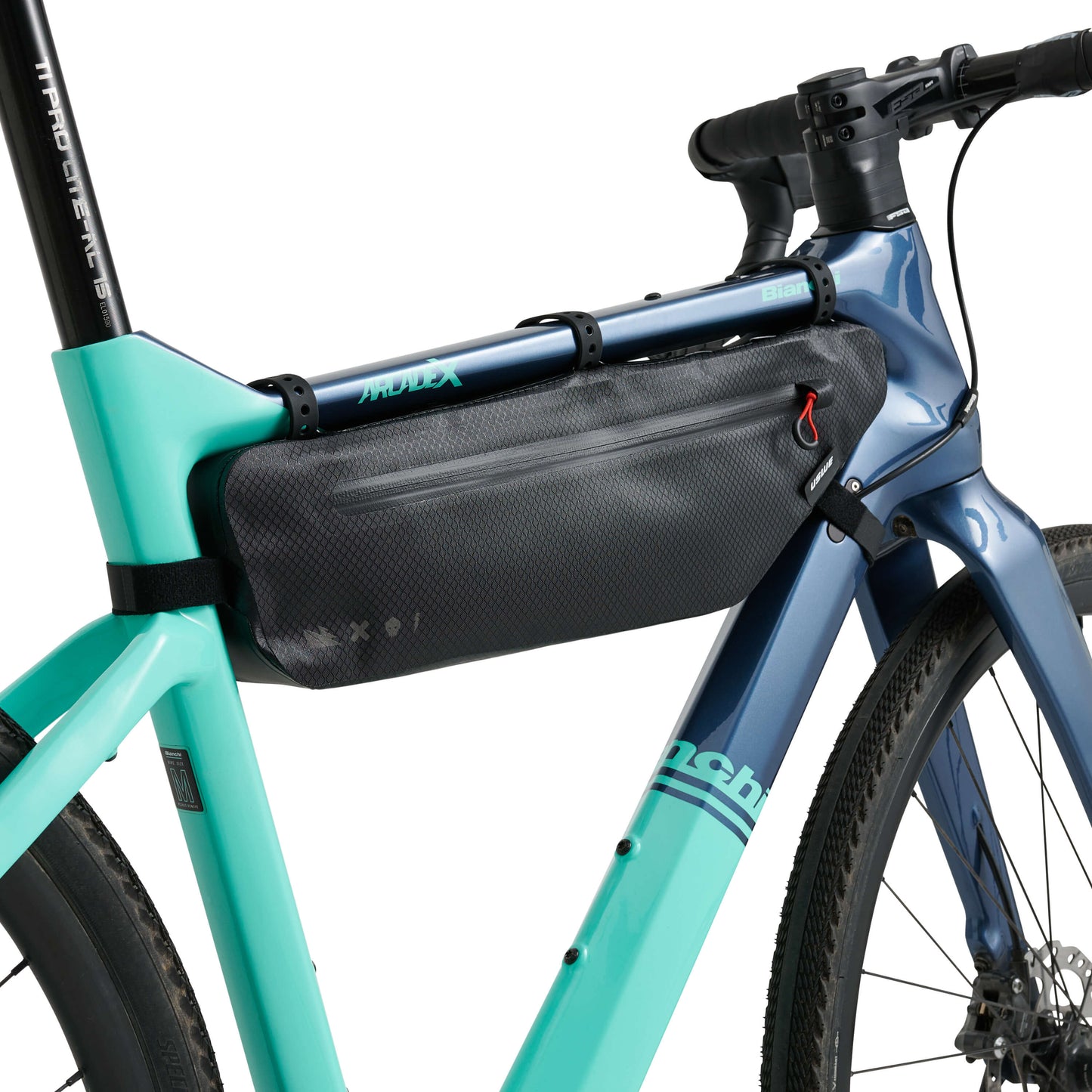 USWE FRAME TUBE SMALL 2,6 l -runko-laukku, musta