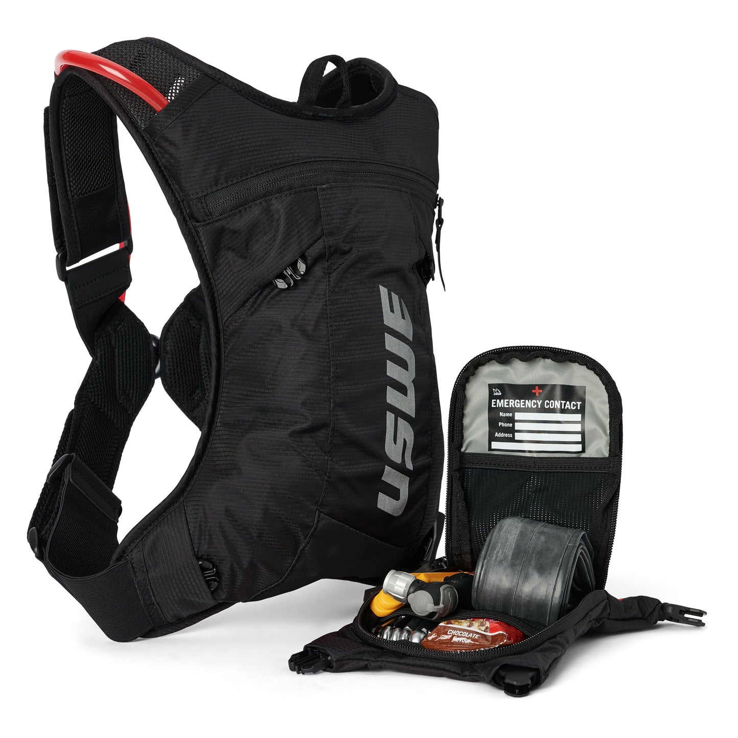 USWE MTB HYDRO 3 L -juomareppu, musta