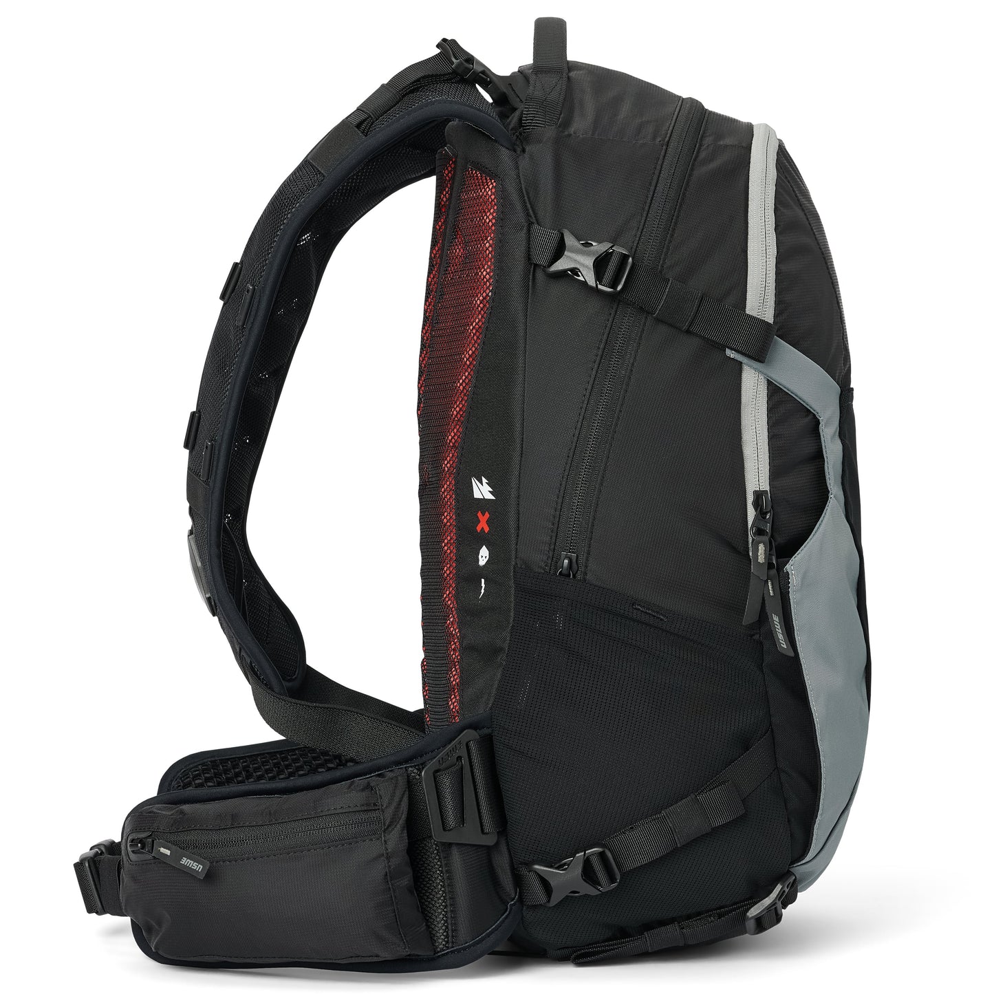 USWE WATT E-BIKE 25 L -reppu, musta