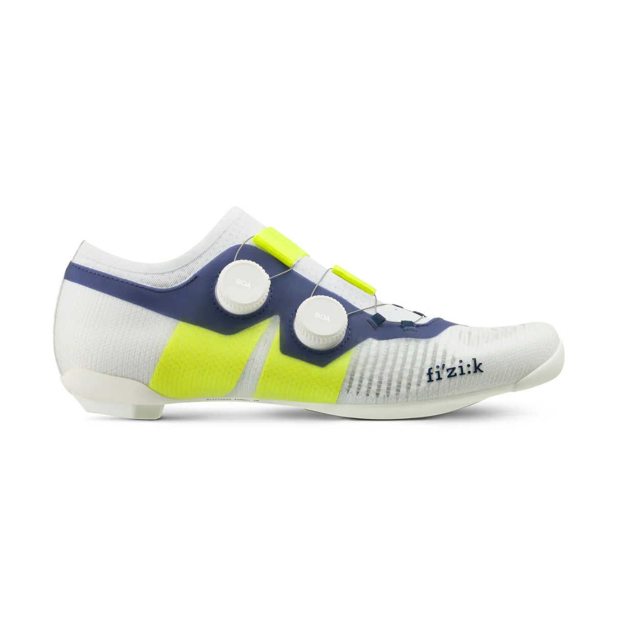 FIZIK VENTO VEGA CARBON -maantiepyöräilykengät, valkoinen/keltainen