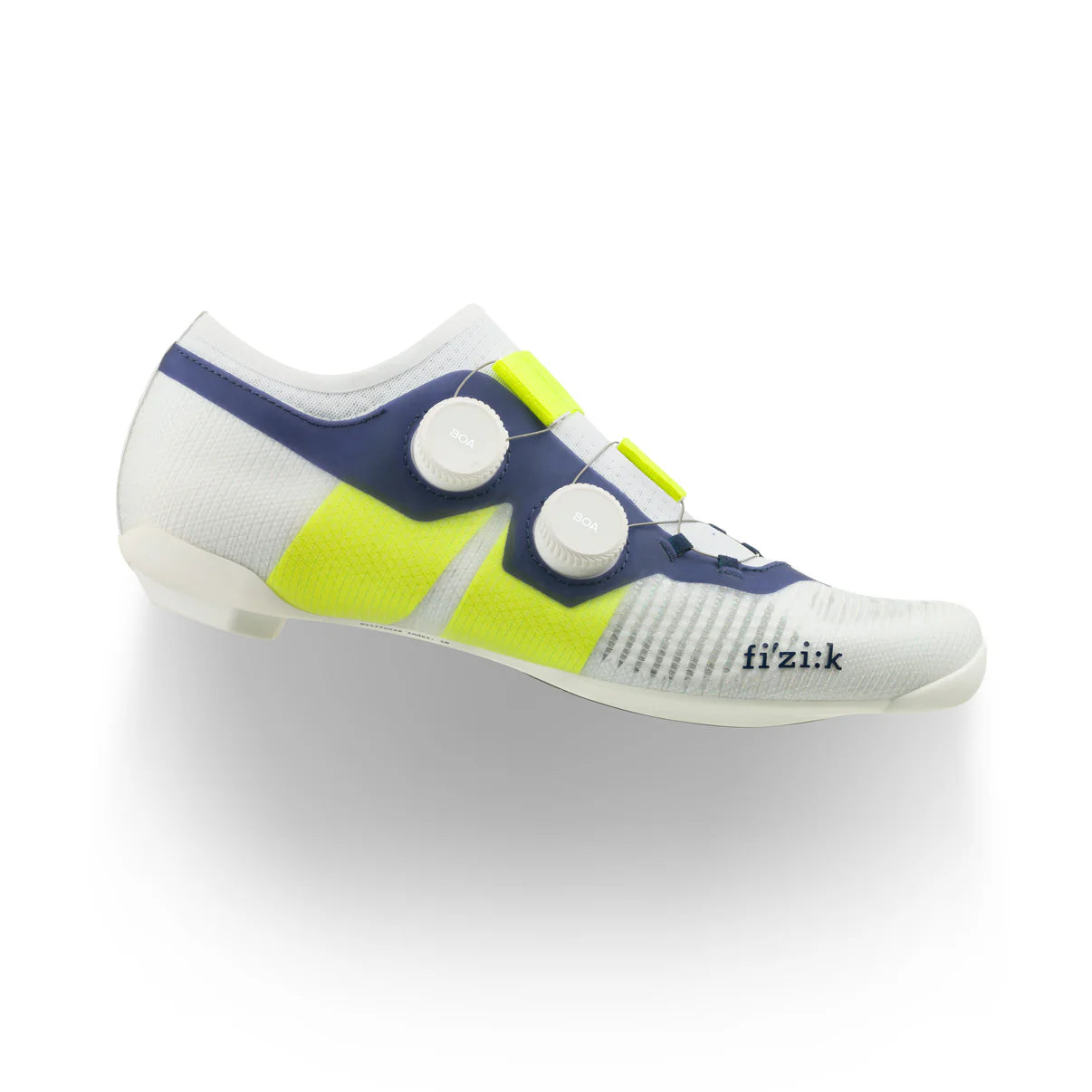 FIZIK VENTO VEGA CARBON -maantiepyöräilykengät, valkoinen/keltainen