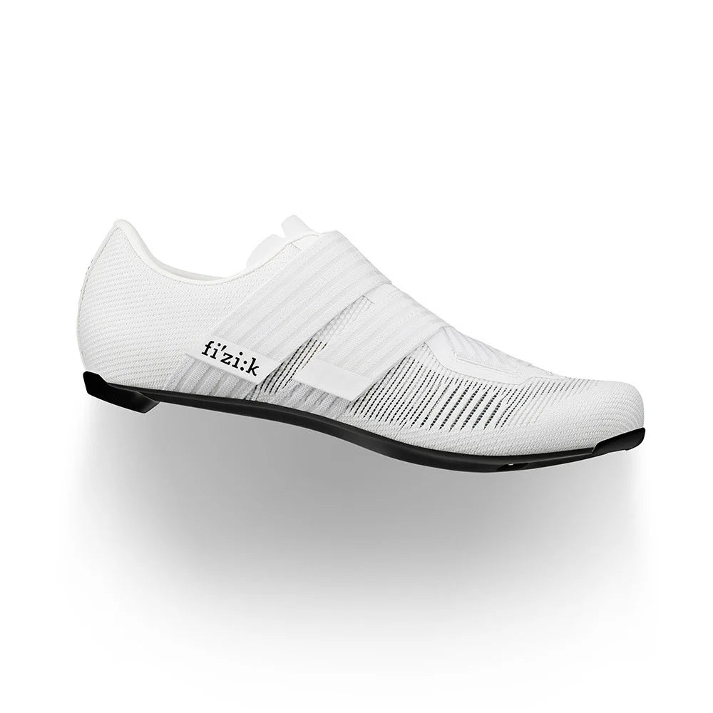 FIZIK VENTO POWERSTRAP AEROWEAVE -maantiepyöräilykengät, valkoiset