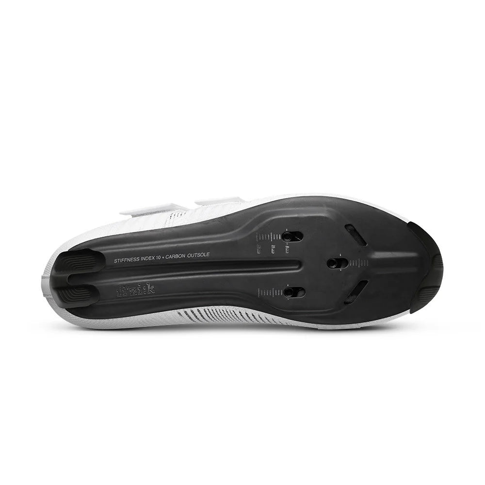 FIZIK VENTO POWERSTRAP AEROWEAVE -maantiepyöräilykengät, valkoiset