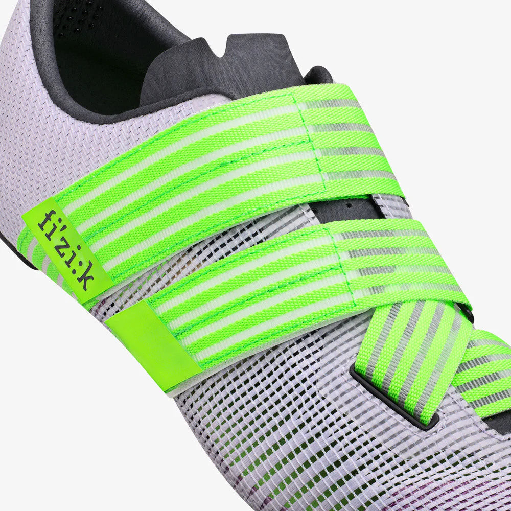 FIZIK VENTO POWERSTRAP R2 -maantiepyöräilykengät, violetti/vihreä