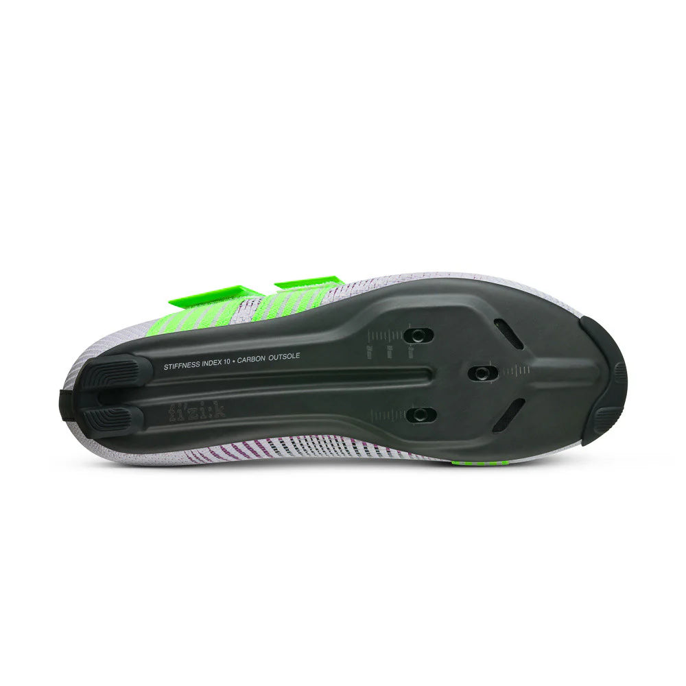 FIZIK VENTO POWERSTRAP R2 -maantiepyöräilykengät, violetti/vihreä