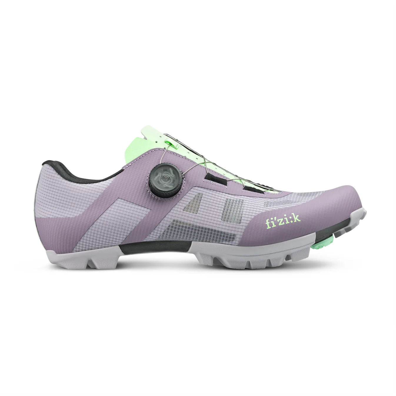 FIZIK VENTO PROXY -maastopyörä-/gravel-kengät, laventeli/vihreä