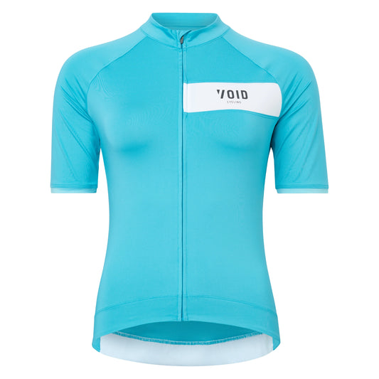 Naisten VOID CORE lyhythihainen Jersey turkoosi