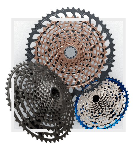 Maastopyörä - Kasetit