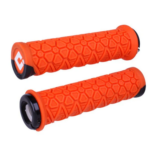 ODI VANQUISH Lock-On kahvat 135 mm oranssi ODI VANQUISH Lock-On kahvat 135 mm oranssi