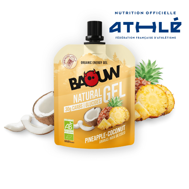 BAOUW Luomu Ananas/Kookos energia geeli (85g)