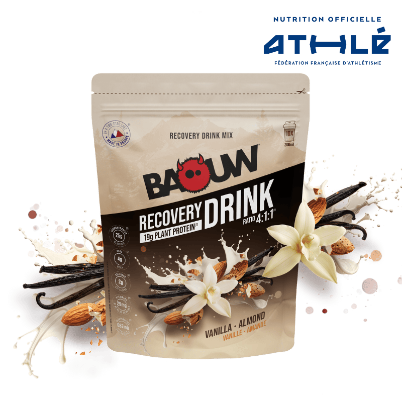 BAOUW RECOVERY Drink (500g) Vanilja-manteli)