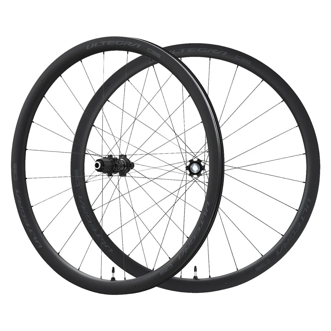 Pari SHIMANO ULTEGRA R8170-C36 Tubeless Ready -hiilivanteita (keskuslukitus)