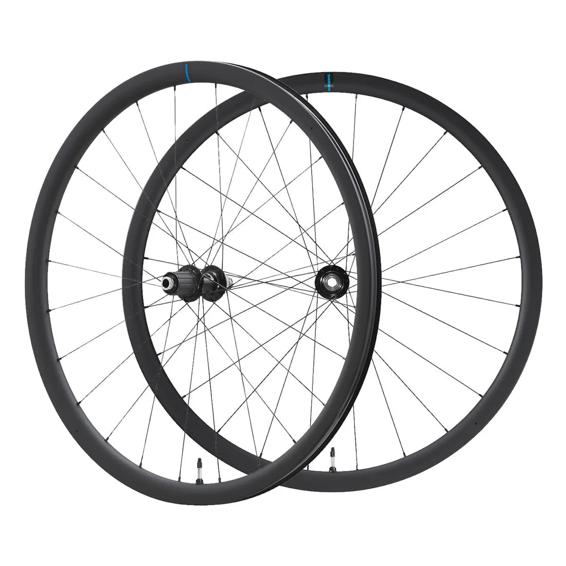 Pari SHIMANO RS710-C32 Tubeless Ready -pyörää (keskuslukko)