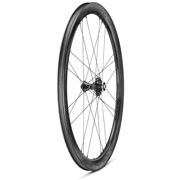 CAMPAGNOLO BORA WTO 45 DISC DARK LABEL etupyörä renkaineen (keskuslukko)