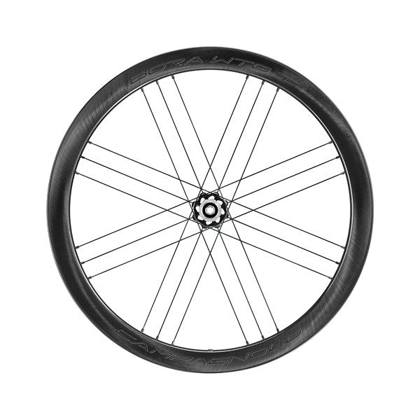 CAMPAGNOLO BORA WTO 45 DISC DARK LABEL etupyörä renkaineen (keskuslukko)